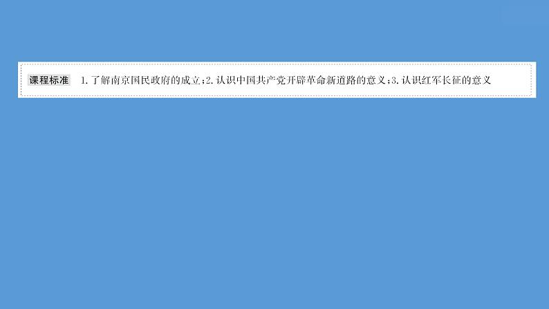 (新高考)高考历史一轮复习课件课题22 南京国民政府的统治和中国共产党 课件 (含详解)02