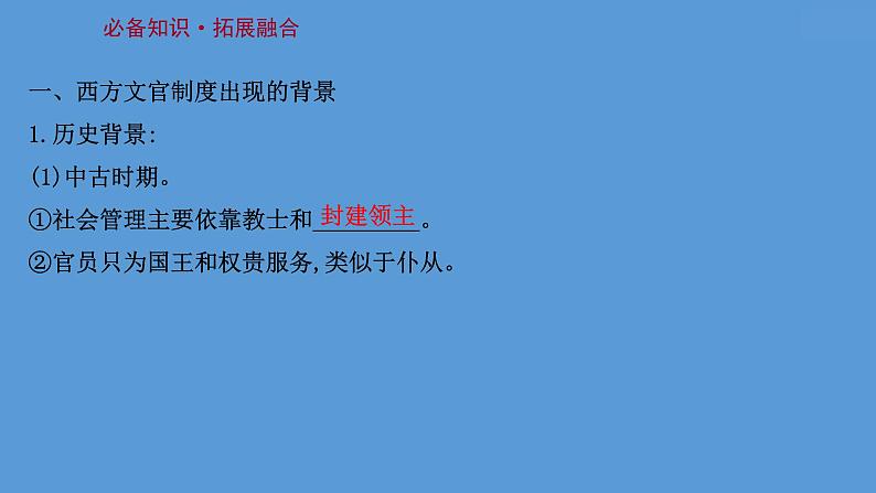 (新高考)高考历史一轮复习课件课题55 西方的文官制度 课件 (含详解)03