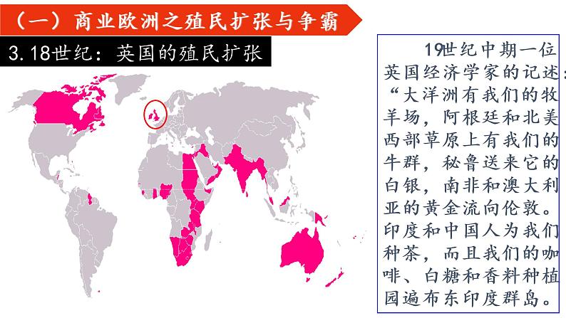 专题11  近代早期殖民征服—商业欧洲-2022年新高考历史一轮复习讲练课件（统编版）第8页