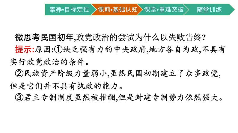 第3课　中国近代至当代政治制度的演变课件PPT第8页