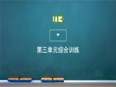 第三单元综合训练课件PPT