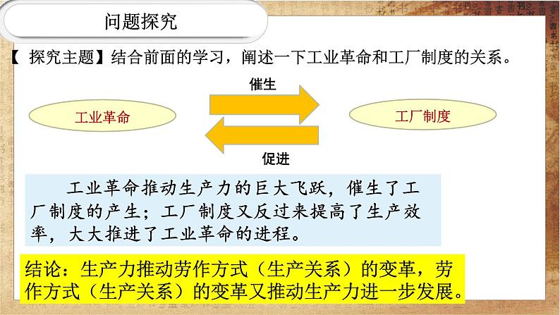 人教版高中历史选择性必修2·第二单元-第5课 工业革命与工厂制度（课件PPT）07