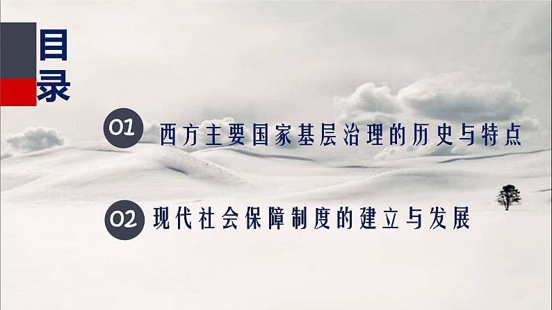 2022-2023学年高中历史统编版（2019）选择性必修1第18课 世界主要国家的基层治理与社会保障 课件02