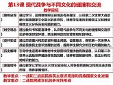 2022-2023学年高中历史统编版（2019）选择性必修3第13课 现代战争与不同文化的碰撞和交流 课件
