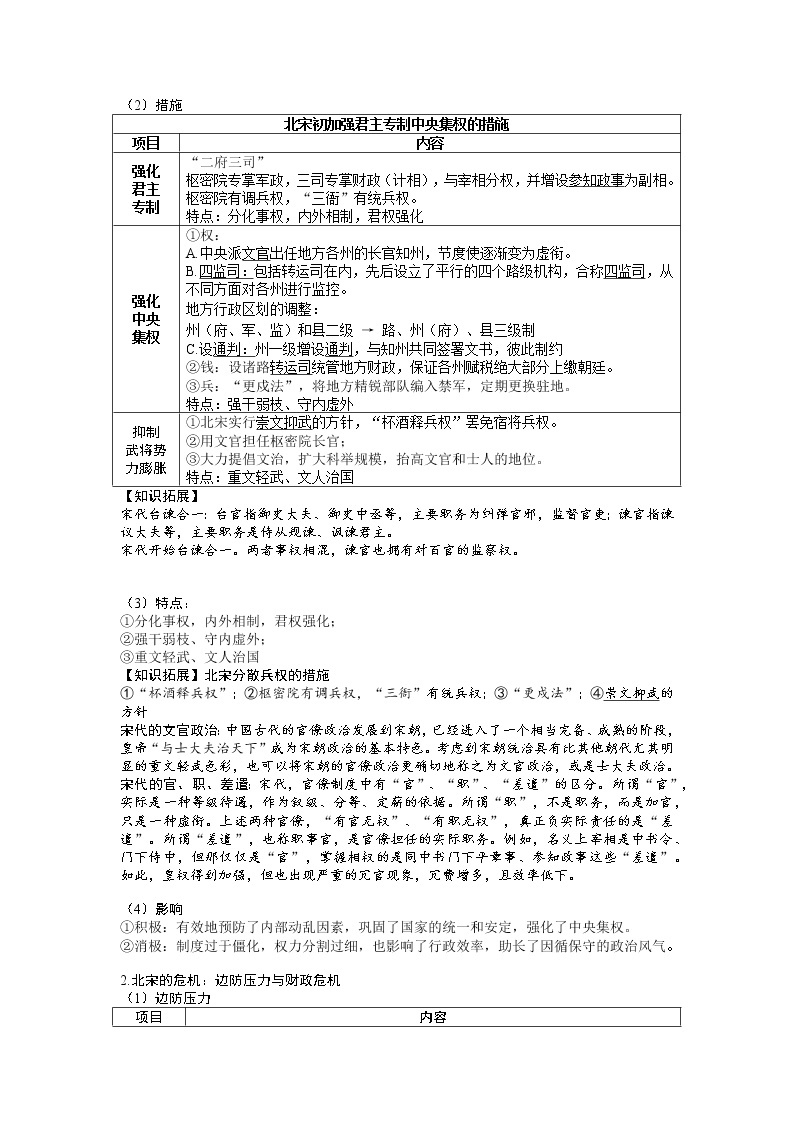 05  中国古代史辽宋夏金元时期 知识梳理 (1)02