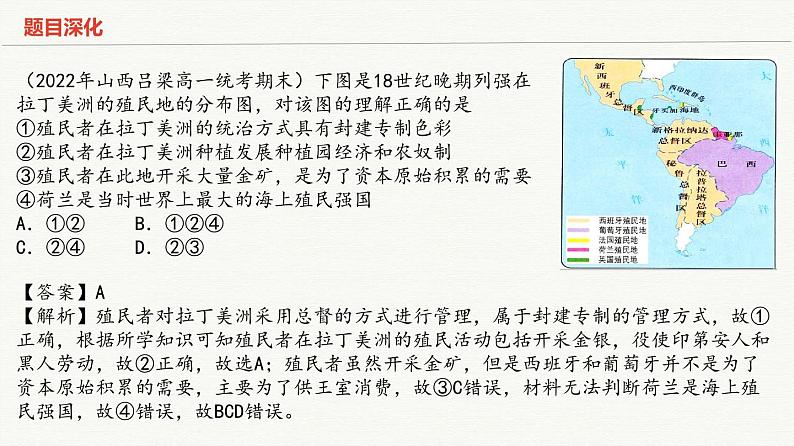 第六单元 世界殖民体系与亚非拉民族独立运动【过知识】-2022-2023学年高一历史单元复习（中外历史纲要下）第7页