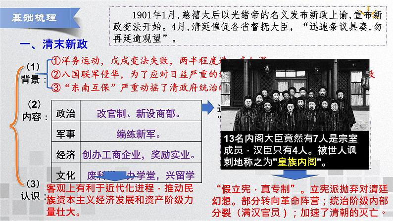 单元复习06  辛亥革命与中华民国的建立【过知识】  - 2022-2023学年高一历史单元复习（统编版·中外历史纲要上）第5页