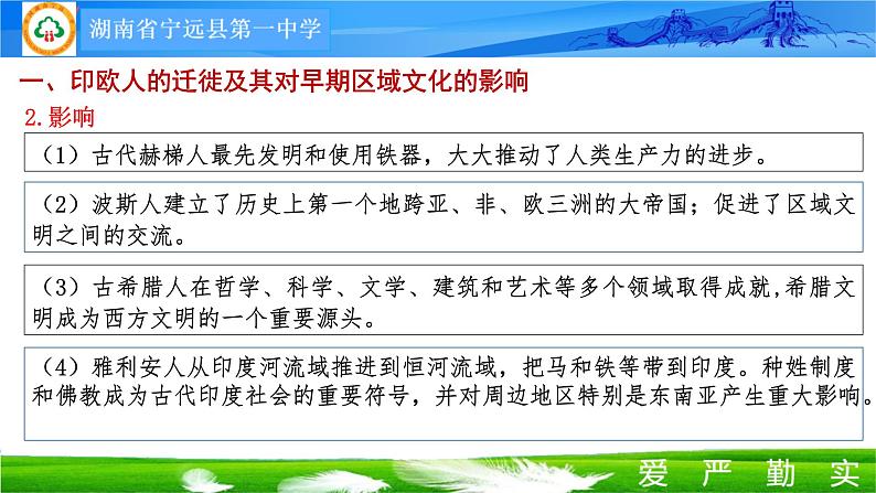 第6课 古代人类的迁徙和区域文化的形成 课件--2022-2023学年高中历史统编版（2019）选择性必修3文化交流与传播第7页