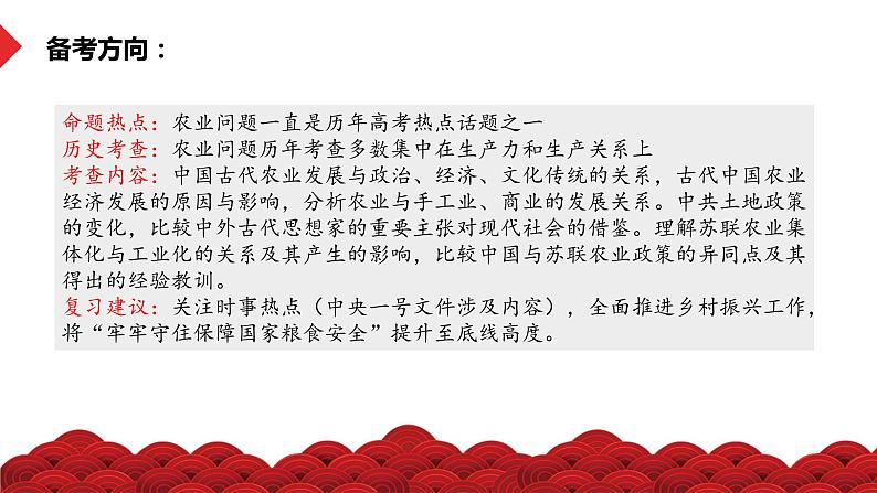 热点06 从“中央1号文件”看粮食安全问题-冲刺2022年高考历史热点复习课件第3页