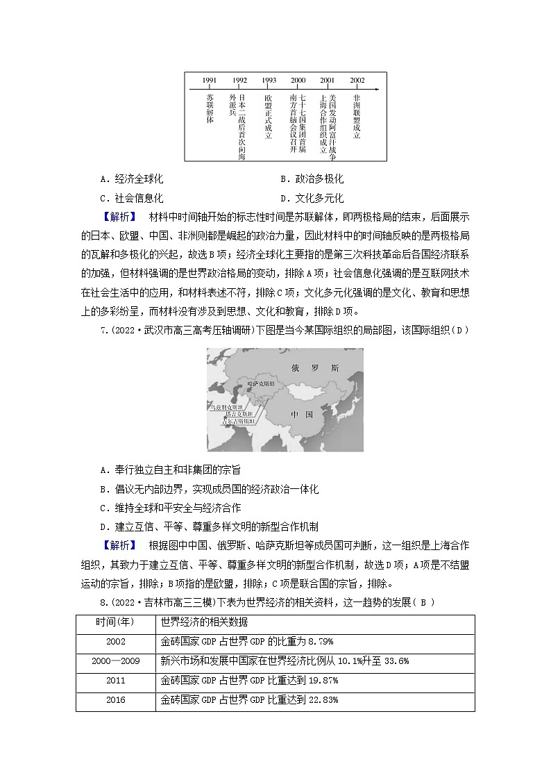 （新高考适用）2023版高考历史二轮总复习 热考专项练2第3页