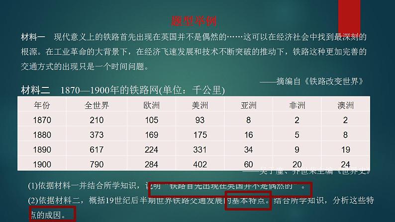 大题答题方法梳理类型14 特点特征类试题 课件--2023届高三统编版历史二轮专题复习第5页