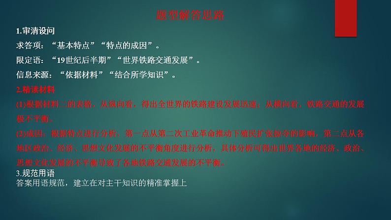 大题答题方法梳理类型14 特点特征类试题 课件--2023届高三统编版历史二轮专题复习第6页