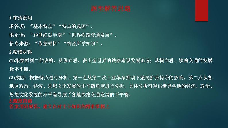 大题答题方法梳理类型14 特点特征类试题 课件--2023届高三统编版历史二轮专题复习第8页