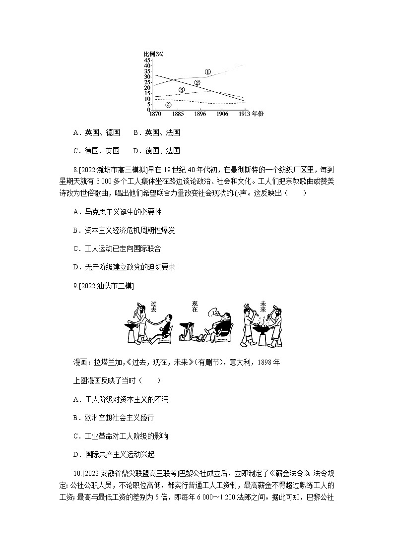 高考历史二轮专项分层特训高频考点练13含答案第3页