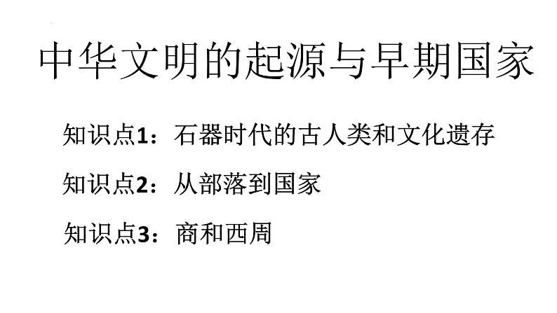 原始社会 课件--2023届高三统编版历史二轮专题复习第3页