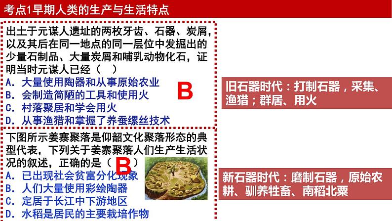 原始社会 课件--2023届高三统编版历史二轮专题复习第4页