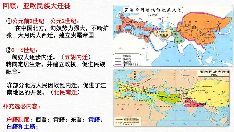 第5讲 三国两晋南北朝的政权更迭与民族交融课件—2024届高三历史统编版一轮复习第8页