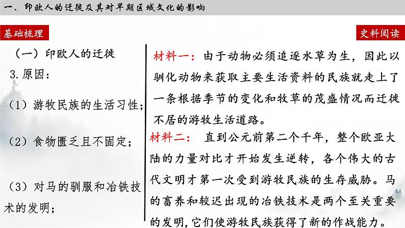 第6课 古代人类的迁徙和区域文化的形成 课件--2022-2023学年高中历史统编版（2019）选择性必修3文化交流与传播第6页