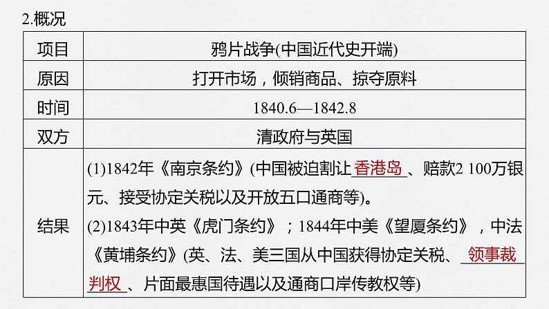 第16讲　两次鸦片战争与列强侵略的加剧 课件--2024届高考统编版历史一轮复习第8页