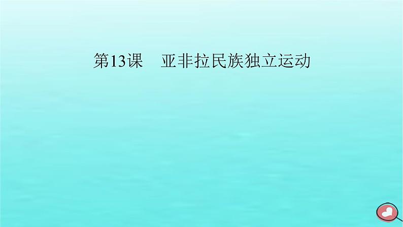 新教材2023年高中历史第6单元世界殖民体系与亚非拉民族独立运动第13课亚非拉民族独立运动课件部编版必修中外历史纲要下第2页