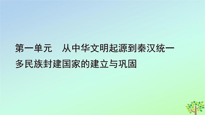 新教材2023年高中历史第1单元从中华文明起源到秦汉统一多民族封建国家的建立与巩固第1课中华文明的起源与早期国家课件部编版必修中外历史纲要上第1页