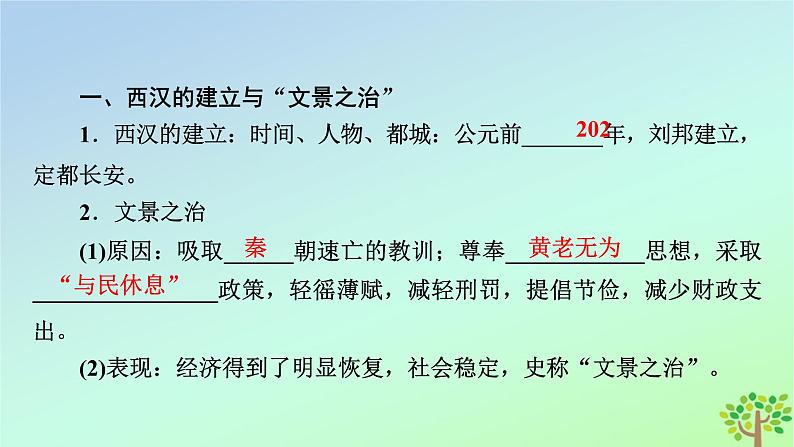 新教材2023年高中历史第1单元从中华文明起源到秦汉统一多民族封建国家的建立与巩固第4课西汉与东汉__统一多民族封建国家的巩固课件部编版必修中外历史纲要上08