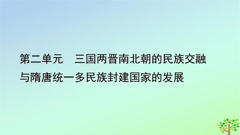 新教材2023年高中历史第2单元三国两晋南北朝的民族交融与隋唐统一多民族封建国家的发展第8课三国至隋唐的文化课件部编版必修中外历史纲要上第1页