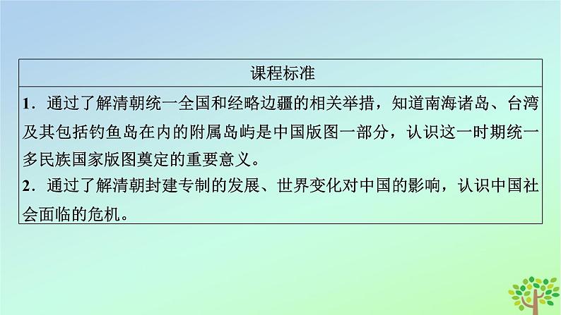 新教材2023年高中历史第4单元明清中国版图的奠定与面临的挑战第14课清朝前中期的鼎盛与危机课件部编版必修中外历史纲要上05