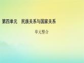 新教材2023年高中历史第4单元民族关系与国家关系单元整合课件部编版选择性必修1