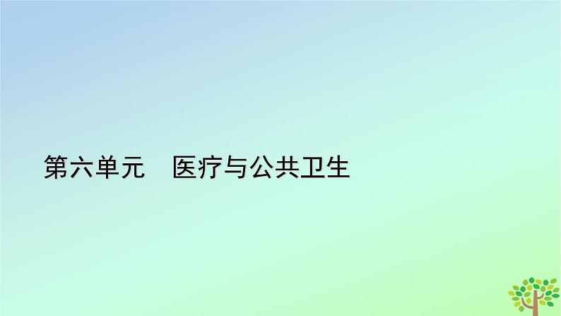 新教材2023年高中历史第6单元医疗与公共卫生第14课历史上的疫病与医学成就课件部编版选择性必修201