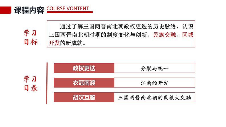 统编版必修中外历史纲要上第5课 三国两晋南北朝的政权更迭课件PPT第4页