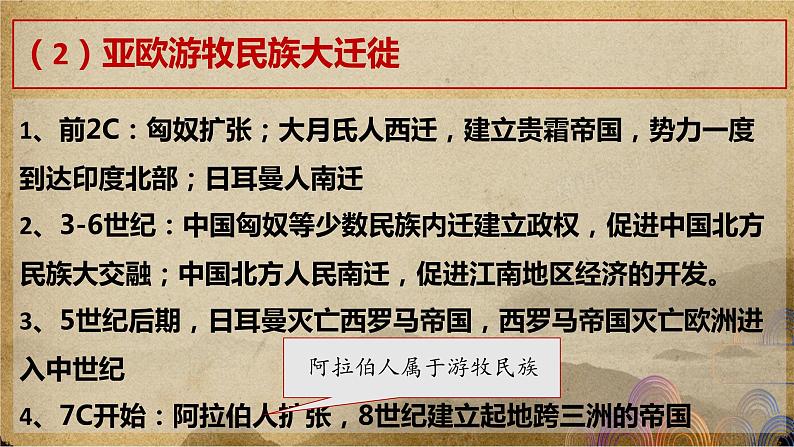 第三单元 人口迁徙、文化交融与认同——2022-2023学年高二历史下学期期末单元复习课件（统编版）第7页