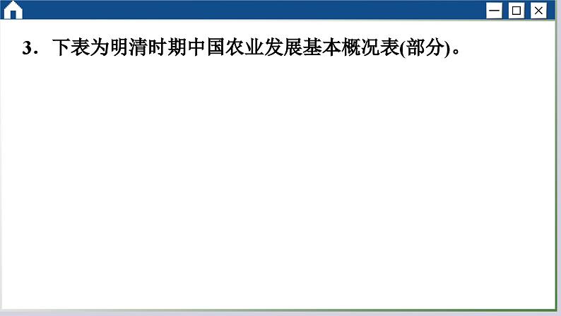 人教版历史选修2 第一单元 食物生产与社会生活 综合测评（课件PPT）07