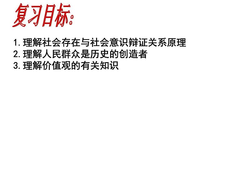 历史唯物主义 课件-2003届高三政治二轮复习专题第3页