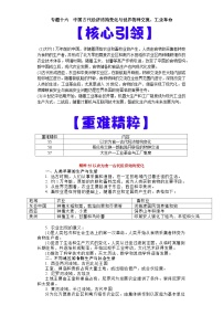 专题16  中国古代经济结构变化与世界物种交流、工业革命-高考历史专练（新高考专用）