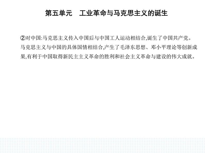 2023人教版高中历史必修 中外历史纲要（下）第五单元 工业革命与马克思主义的诞生 第11课 马克思主义的诞生与传播课件PPT第7页