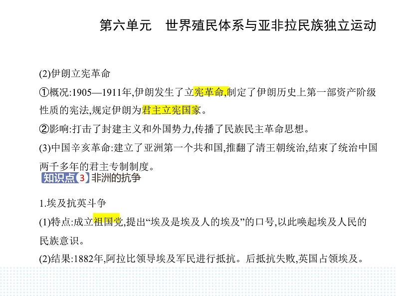 2023人教版高中历史必修 中外历史纲要（下）第六单元 世界殖民体系与亚非拉民族独立运动 第13课 亚非拉民族独立运动课件PPT第4页