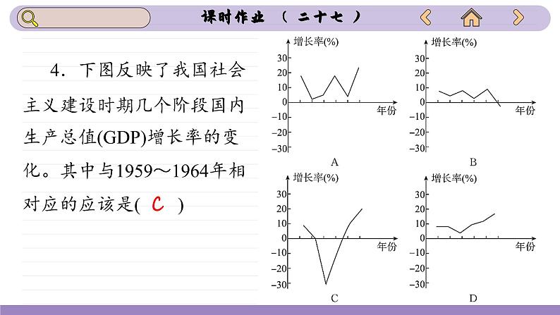 第27课 社会主义建设在探索中曲折发展（练习课件PPT）08
