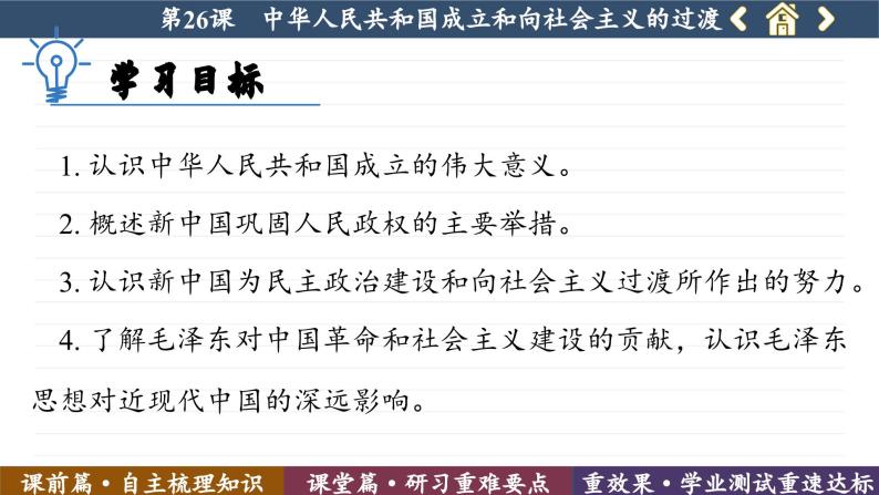 第26课 中华人民共和国成立和向社会主义的过渡 （课件PPT）03