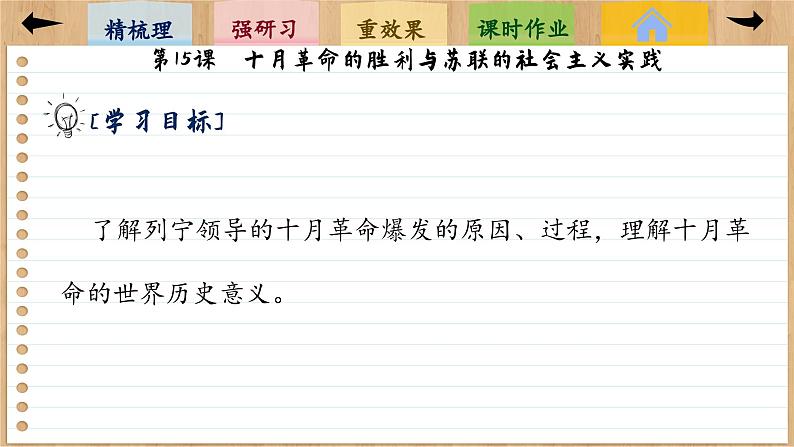 15 十月革命的胜利与苏联的社会主义实践（课件PPT）第3页