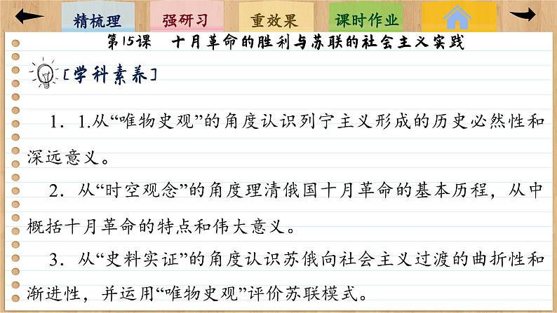 15 十月革命的胜利与苏联的社会主义实践（课件PPT）第4页