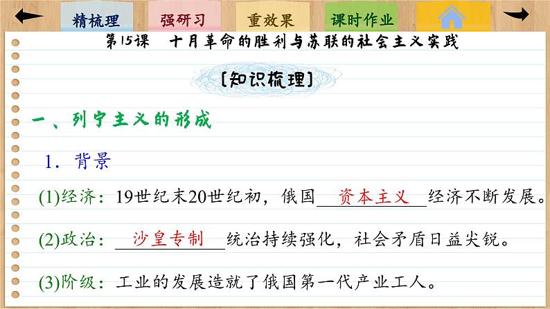 15 十月革命的胜利与苏联的社会主义实践（课件PPT）第7页