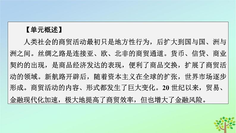 新教材2023年高中历史第3单元商业贸易与日常生活第7课古代的商业贸易课件部编版选择性必修203