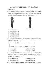 广东省深圳市2022-2023学年高二下学期期末考试历史试题