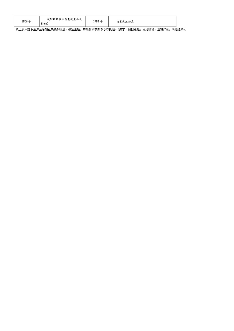 江西省上高中学2022-2023学年高二下学期期末考试历史试题第3页