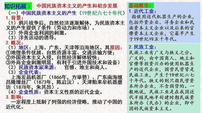 第18讲 挽救民族危亡的斗争  课件-2024届高三统编版（2019）必修中外历史纲要上一轮复习第7页