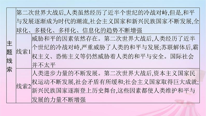 适用于新教材通史版2024版高考历史一轮总复习第六部分世界现代史第41讲冷战与国际格局的演变课件第3页