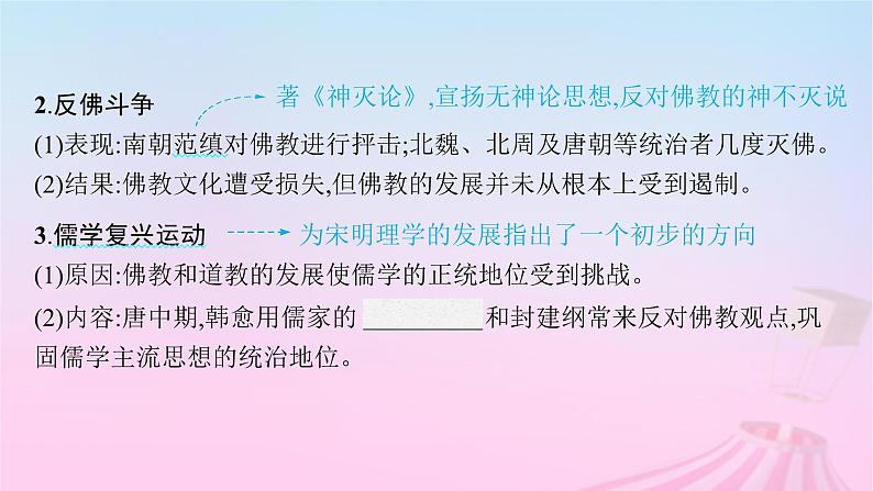 适用于新教材通史版2024版高考历史一轮总复习第一部分中国古代史第7讲三国至隋唐的经济与文化课件08