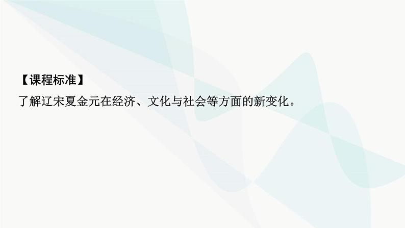 2024届高考历史一轮复习中外历史纲要第3单元第7讲辽宋夏金元的经济、社会和文化课件03