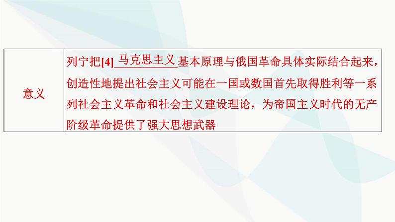 2024届高考历史一轮复习中外历史纲要第10单元第29讲十月革命的胜利与苏联的社会主义实践课件07